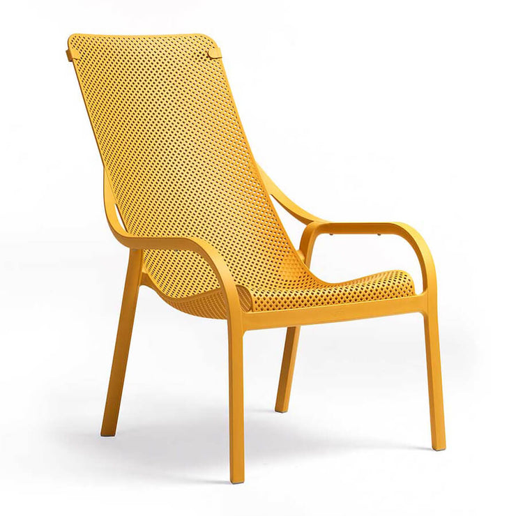 Nardi Net Outdoor Lounge Chair Senape Yellow