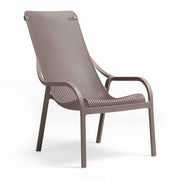 Nardi Net Outdoor Lounge Chair Totora Brown