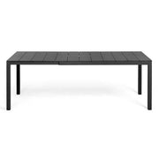 Nardi Rio 140 Aluminum Extendable Outdoor Table Anthracite Black