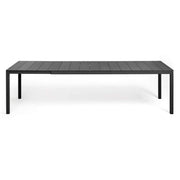 Nardi Rio 210 Aluminum Extendable Outdoor Table Anthracite Black