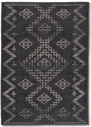 Nyla Black Washable Rug