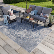 Oksana Azure Rug - Indoor / Outdoor Rug