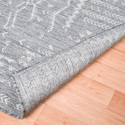 Oksana Tribal Grey Quick Dry Rug - Indoor / Outdoor Rug