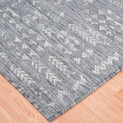 Oksana Tribal Grey Quick Dry Rug - Indoor / Outdoor Rug