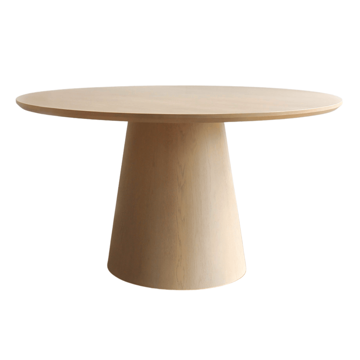 Oslo Round Oak Dining Table