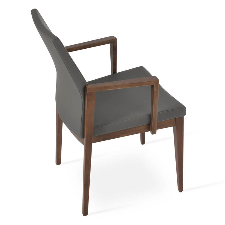 Pasha Wood Arm Chair