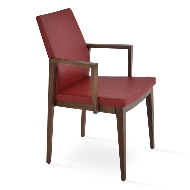 Pasha Wood Arm Chair