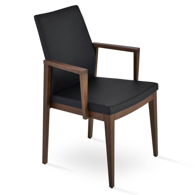Pasha Wood Arm Chair