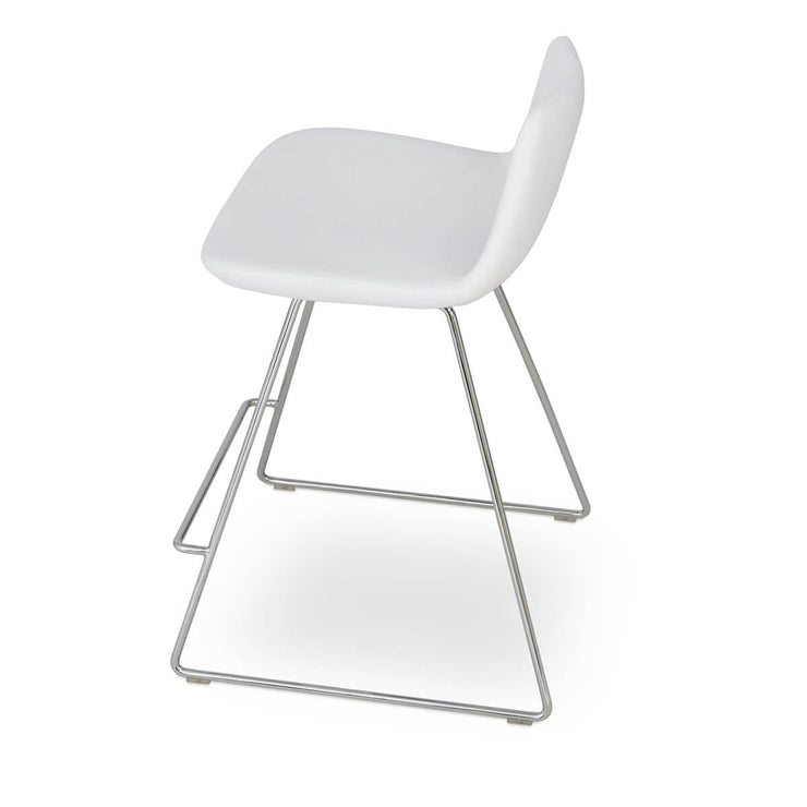 Pera Wire Stool White