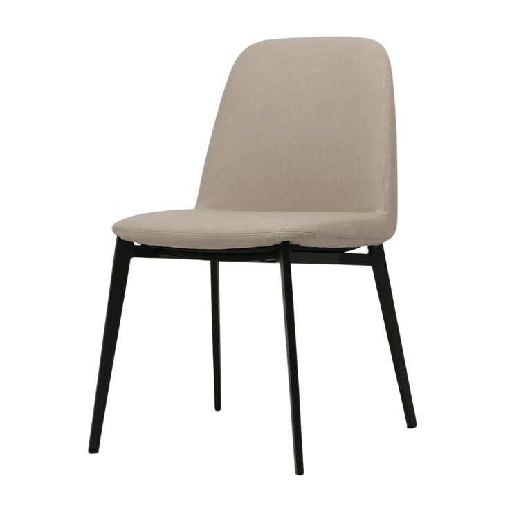 Pico Leatherette Dining Chair Beige