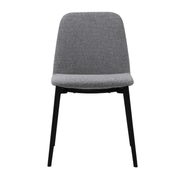 Pico Fabric Dining Chair Light Grey