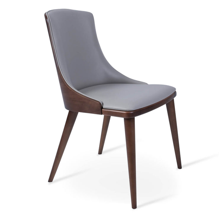 Romano Dining Chair With Wood Back