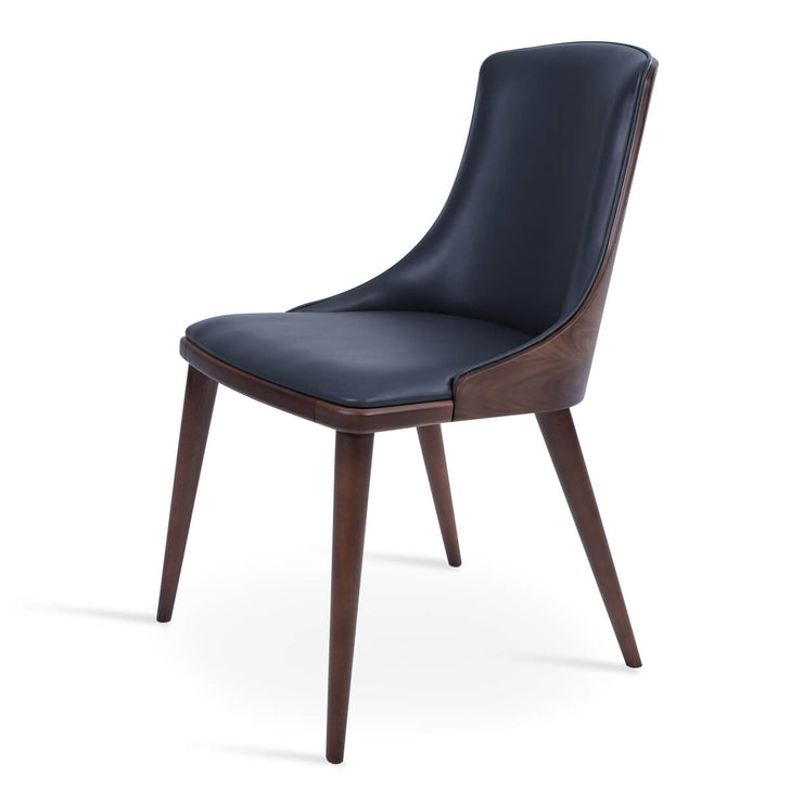 Romano Dining Chair With Wood Back