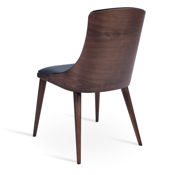 Romano Dining Chair With Wood Back