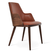 Romano-W Armchair Cinnamon