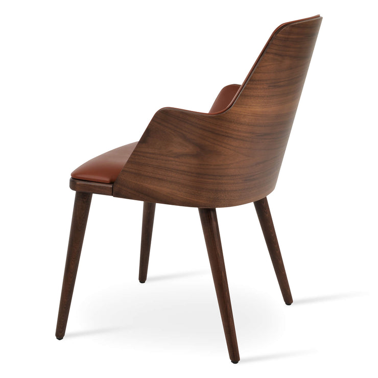 Romano-W Armchair Cinnamon