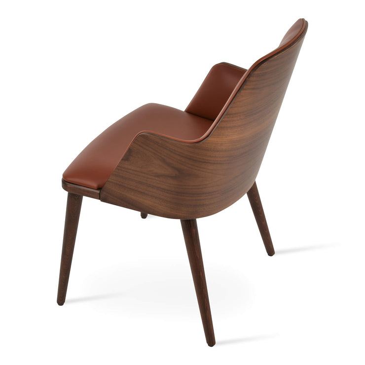 Romano-W Armchair Cinnamon