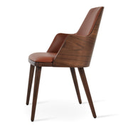 Romano-W Armchair Cinnamon