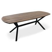 Squoval Walnut Dining Table