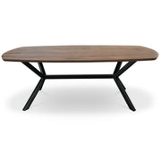 Squoval Walnut Dining Table