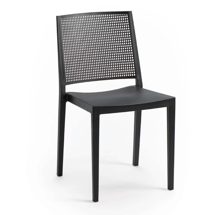 Grid Outdoor Dining Chair Anthracite