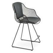 Zebra Wire Arm Stool