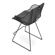 Zebra Wire Arm Stool